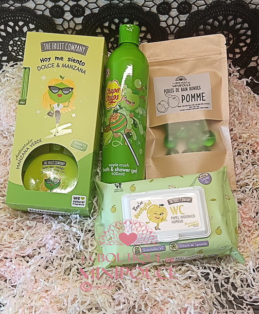 COFFRET POMME 4 PRODUIT