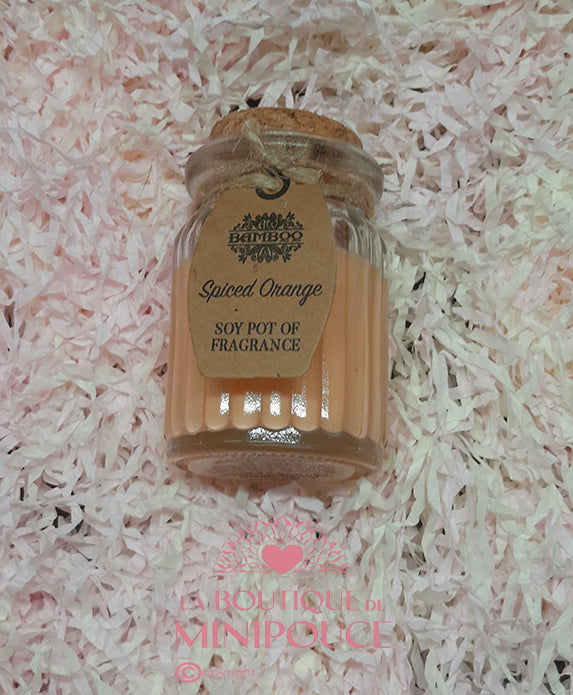 BOUGIES EN POT A LA CIRE DE SOJA -