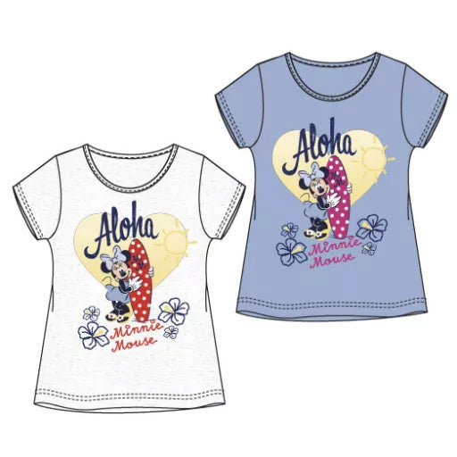 T-shirt enfant Disney Minnie Aloha – 3 à 8 ans