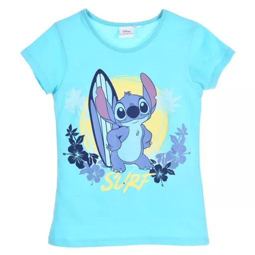 T-shirt enfant Disney Lilo & Stitch Surf