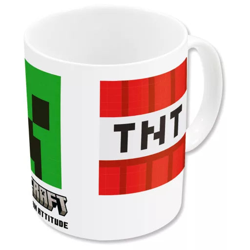Mug en porcelaine Minecraft Adaptation avec boîte cadeau – 325 ml