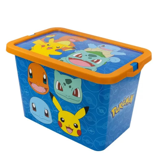 Box de rangement en plastique Pokémon Rock – 7 L