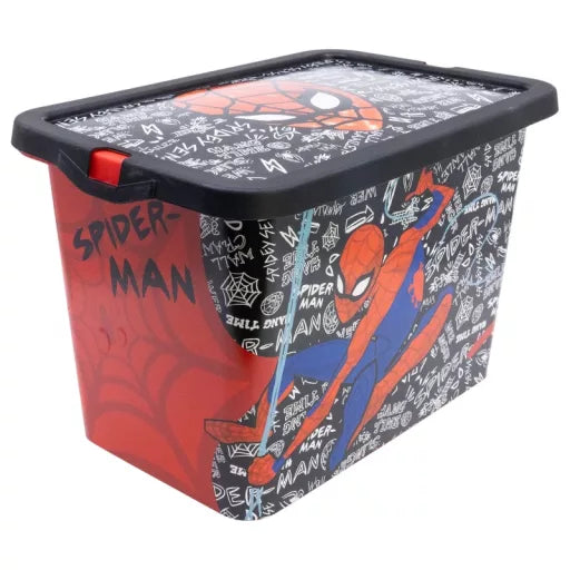 Box de rangement en plastique Spider-Man Urban Web – 7 L