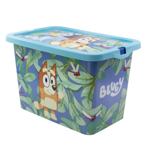 Box de rangement en plastique Bluey Leaves – 7 L