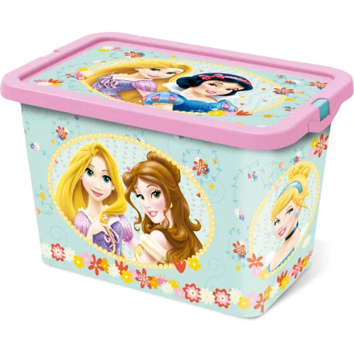 Box de rangement en plastique Princesses Disney Tea Party – 7 L