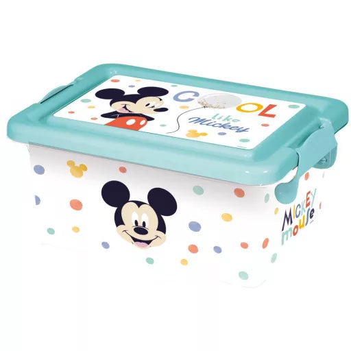 Box de rangement en plastique Disney Mickey – 3,7 L