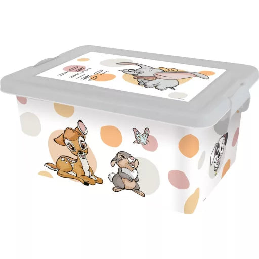 Box de rangement en plastique Disney Classics Dots – 7 L