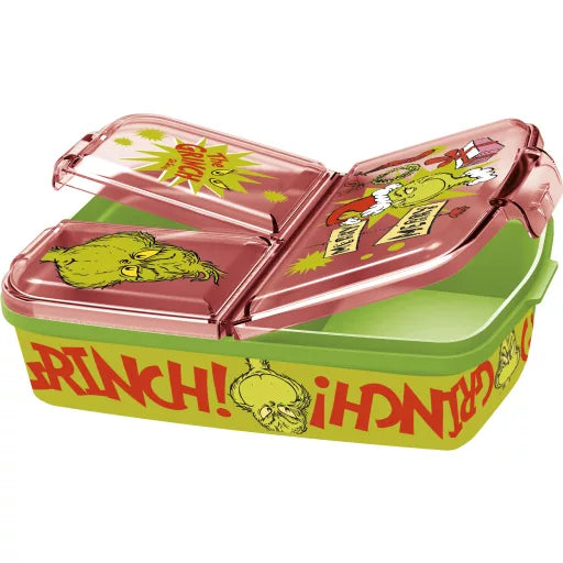 Le Grinch Christmas Mischief - boîte à sandwich à plusieurs compartiments