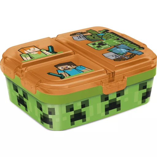Minecraft Battle - boîte à sandwich XL à plusieurs compartiments