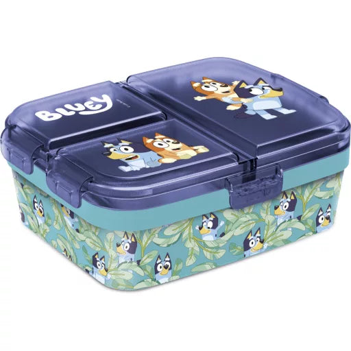 Bluey Leaves - boîte à sandwich XL à plusieurs compartiments