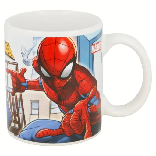 Mug en porcelaine Spider-Man Streets avec boîte cadeau – 325 ml