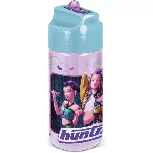 Gourde K-pop Demon Hunters Stars Hydro en plastique, avec paille – 430 ml