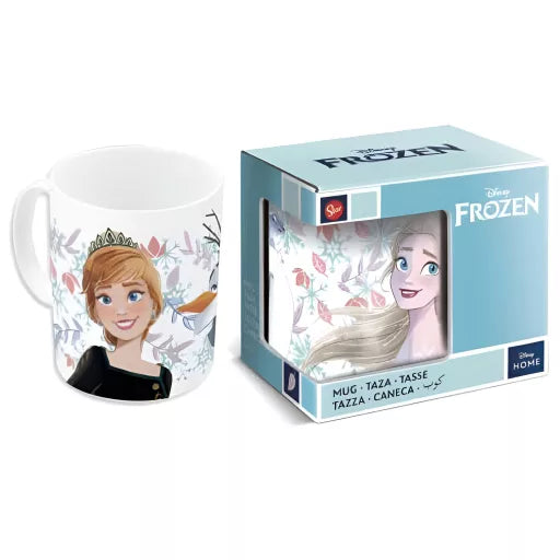 Mug en porcelaine Disney La Reine des Neiges Snowy Tale avec boîte cadeau – 325 ml