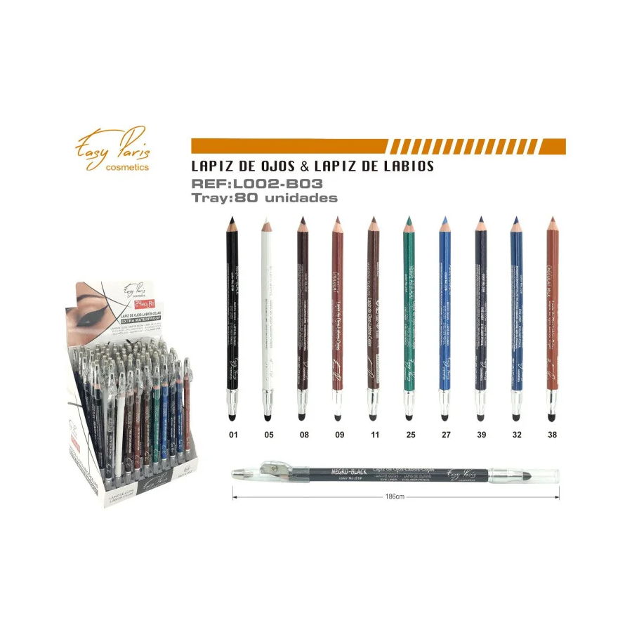 CRAYON POUR LES YEUX ET LES LÈVRES EXTRA WATERPROOF