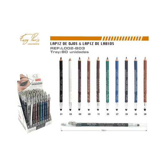 CRAYON POUR LES YEUX ET LES LÈVRES EXTRA WATERPROOF