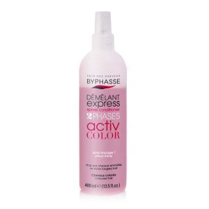 DÉMÊLANT EXPRESS ACTIV COLOR CHEVEUX 400ML. BYPHASSE