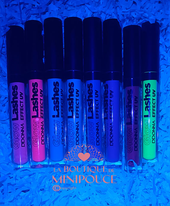 MASCARA GLOW LASHES UV D'DONNA