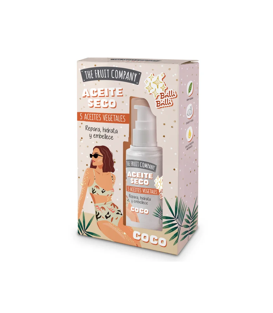 HUILES SECHE SCINTILLANTE THE FRUIT COMPAGNY ( PLUSIEUR SENTEUR )