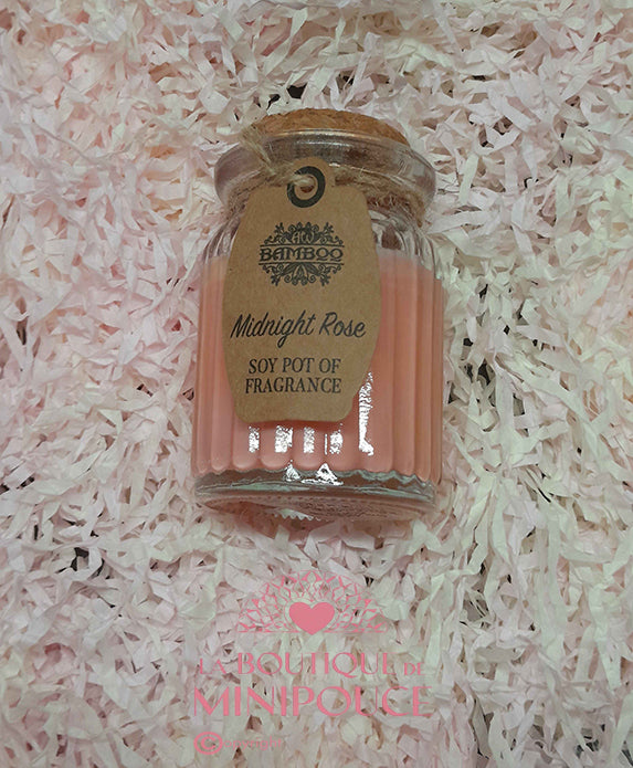 BOUGIES EN POT A LA CIRE DE SOJA -