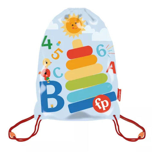 Sac de gym Fisher-Price Alphabet 44 cm