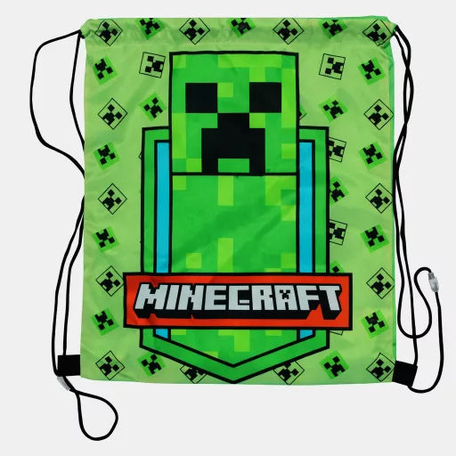 Sac de gym Minecraft Green Zone 40 cm